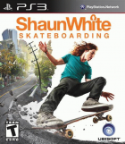 Shaun White skateboarding.